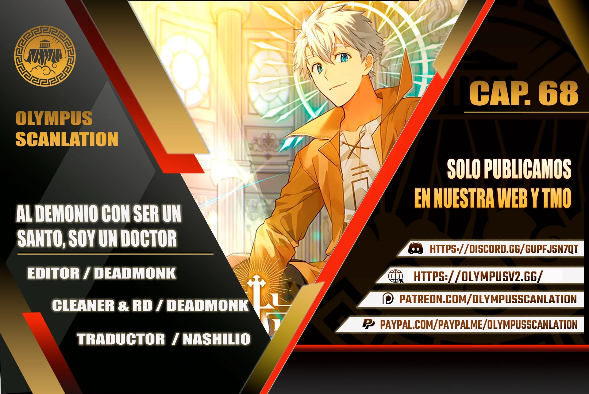 Al demonio con ser un santo, soy un medico > Capitulo 68 > Page 01